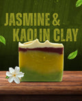 Jasmine Glow handcrafted soap with floral fragrance – NIVRE Natural